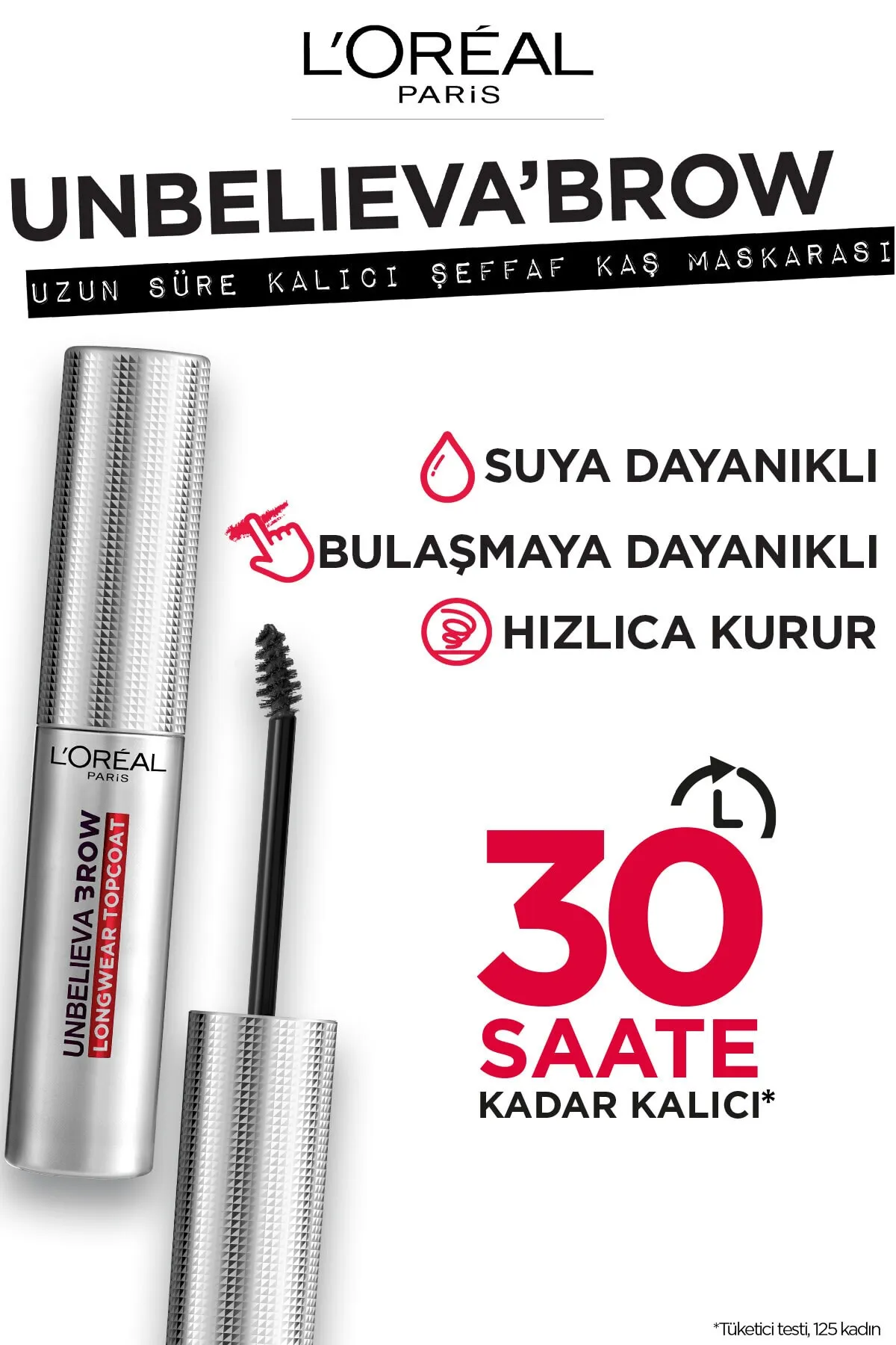 Loreal Paris Unbelieva Brow Long Lasting Transparent Eyebrow Mascara