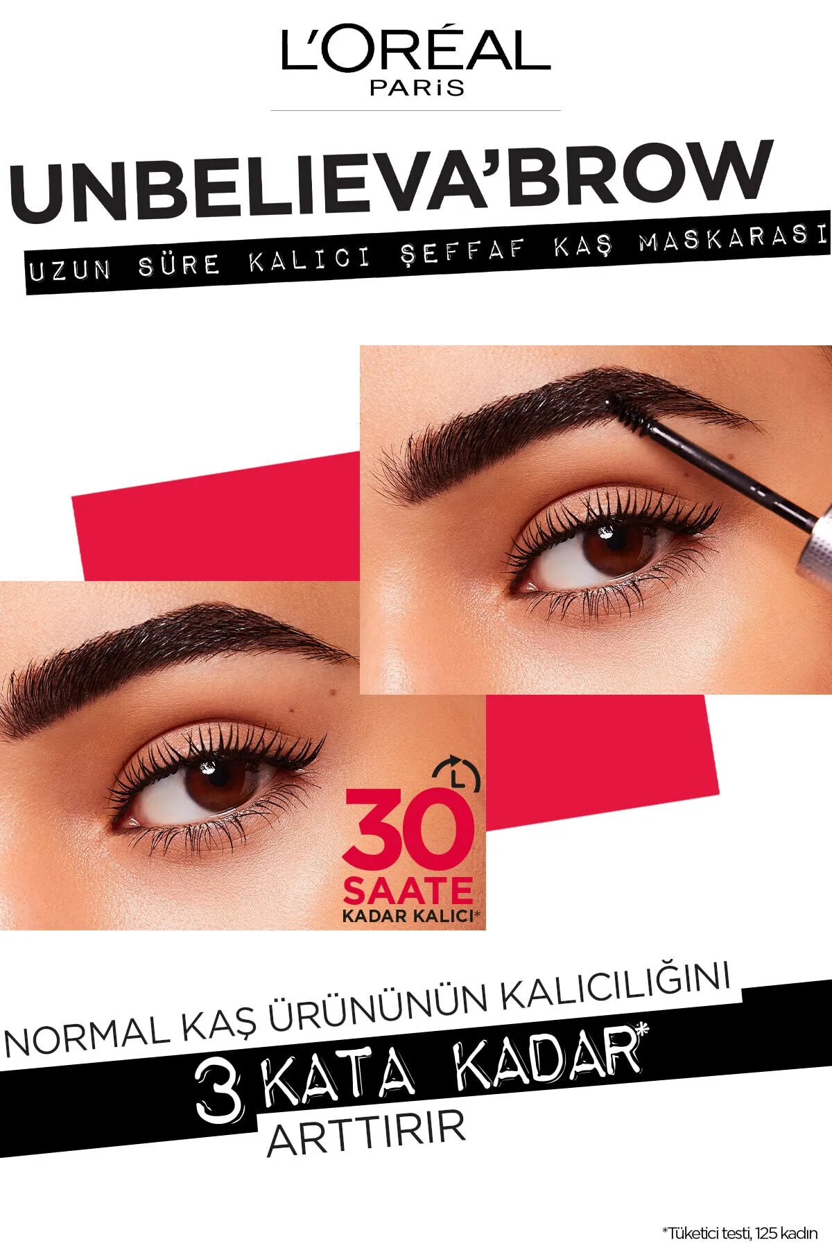 Loreal Paris Unbelieva Brow Long Lasting Transparent Eyebrow Mascara