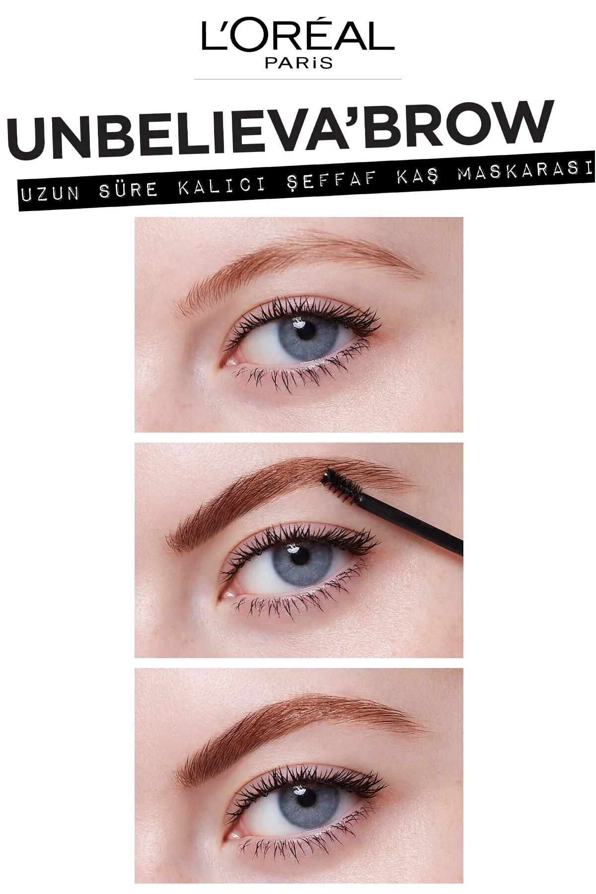 Loreal Paris Unbelieva Brow Long Lasting Transparent Eyebrow Mascara