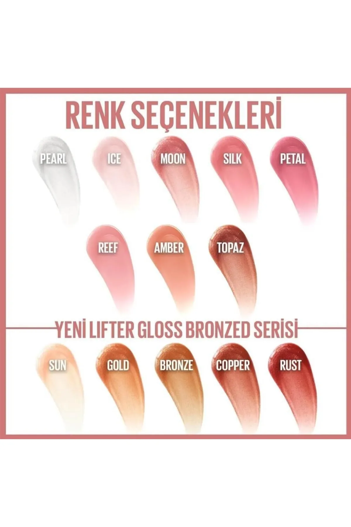 MYB LIP LIFTER GLOSS NU - 007 Amber