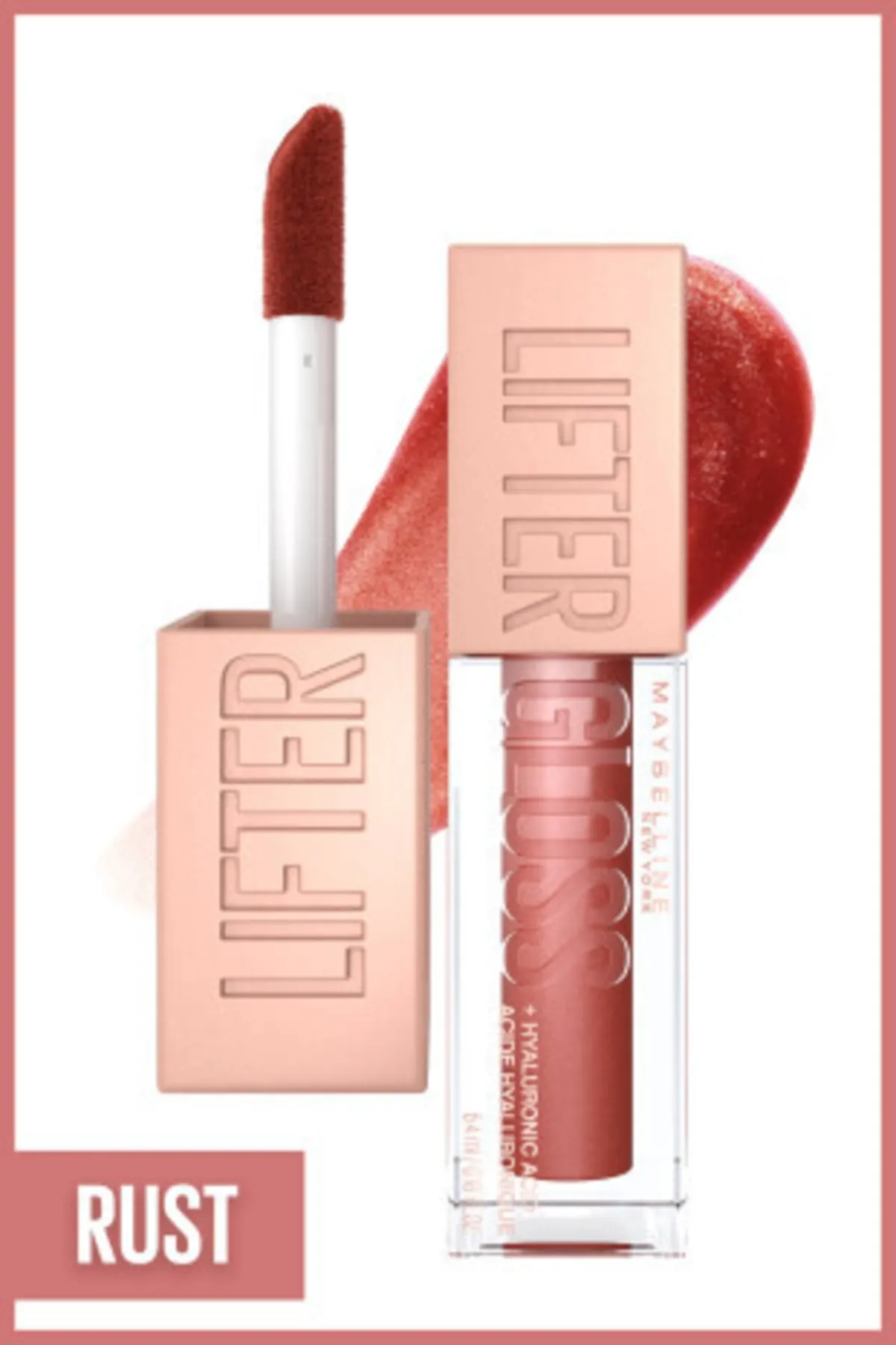 Maybelline New York Lifter Gloss Moisturizing Lip Gloss - 16 RUST