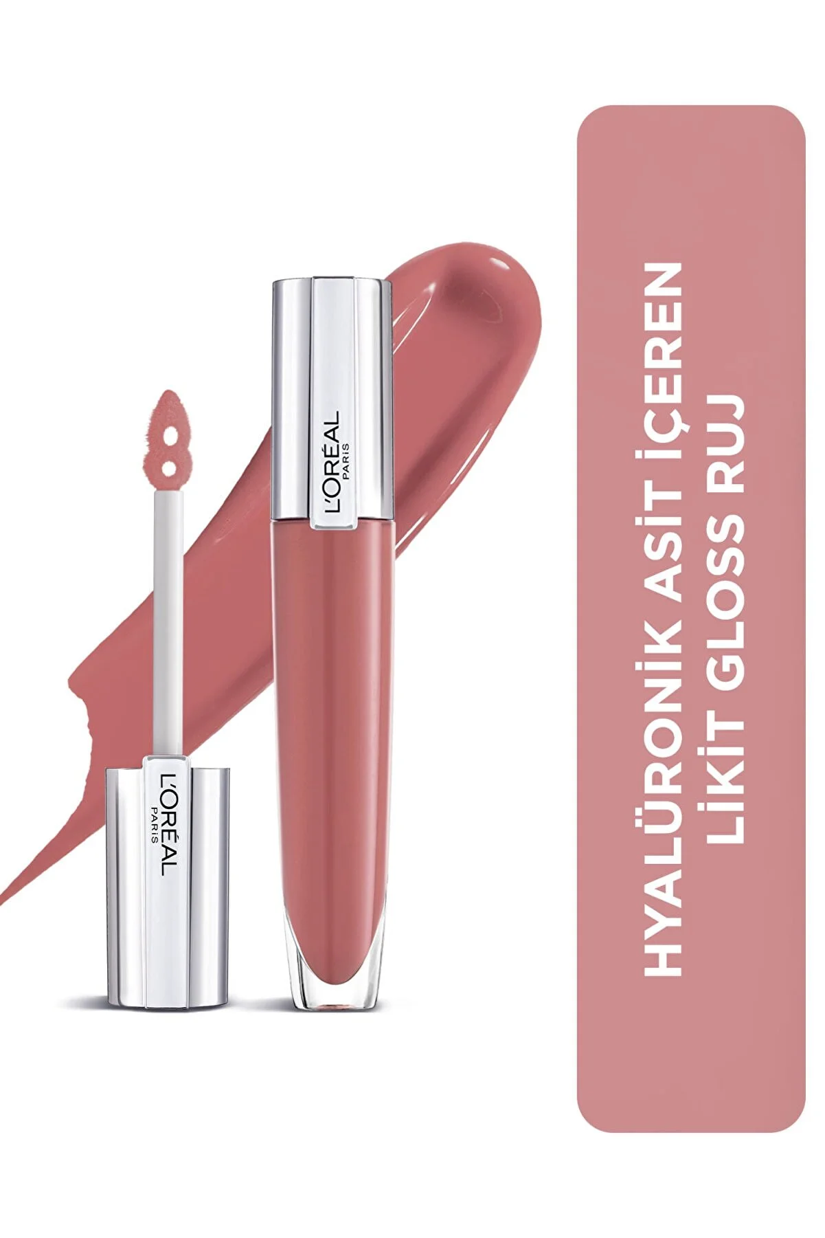 Loreal Paris Brilliant Signature Plump in Gloss Lipstick 412 I Heighten