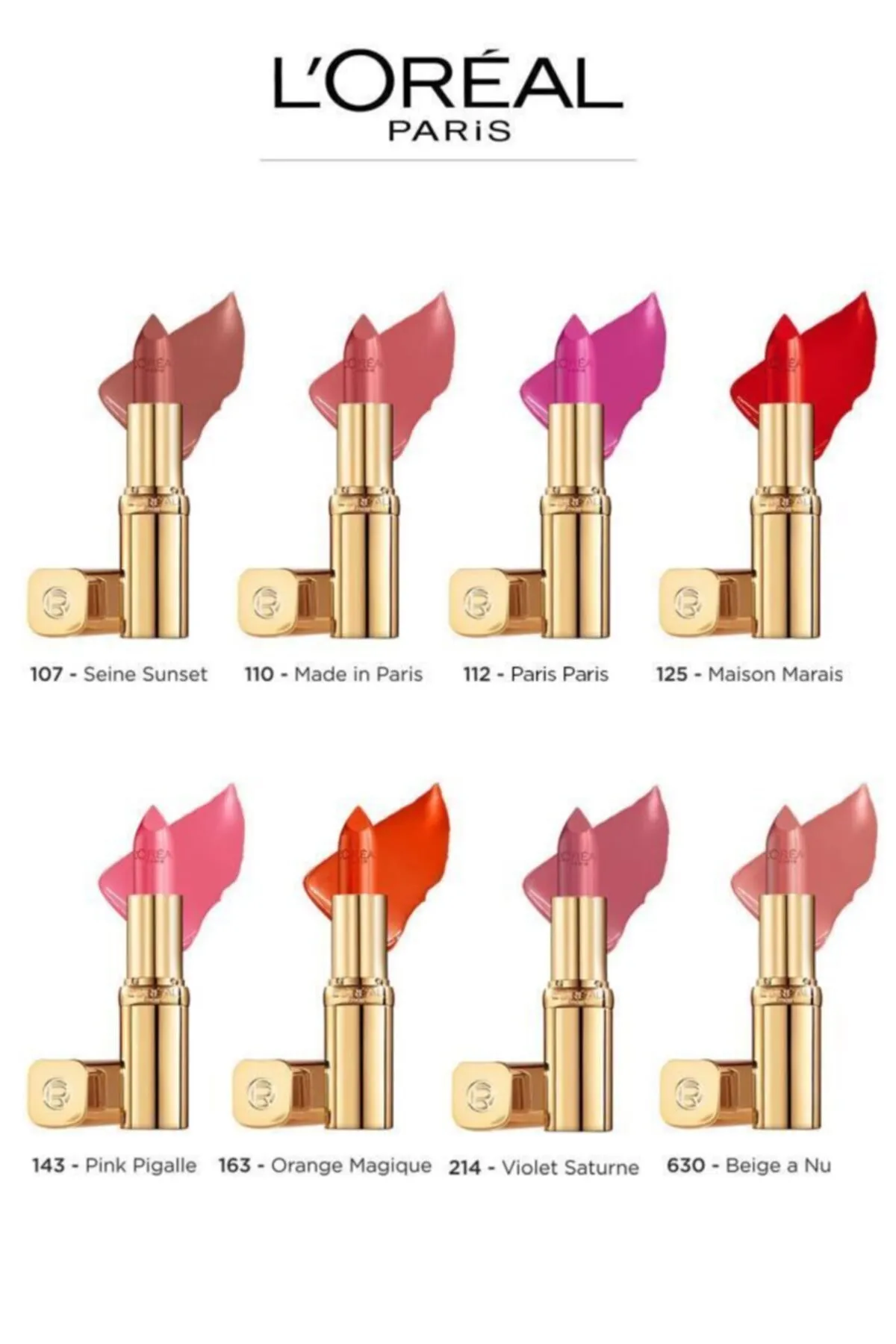 Loreal Paris Color Riche Satin Lipstick 110