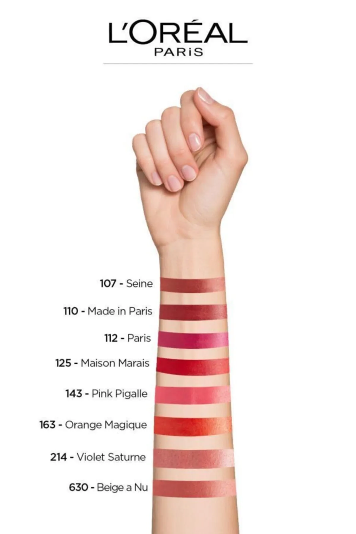 Loreal Paris Color Riche Satin Lipstick 110