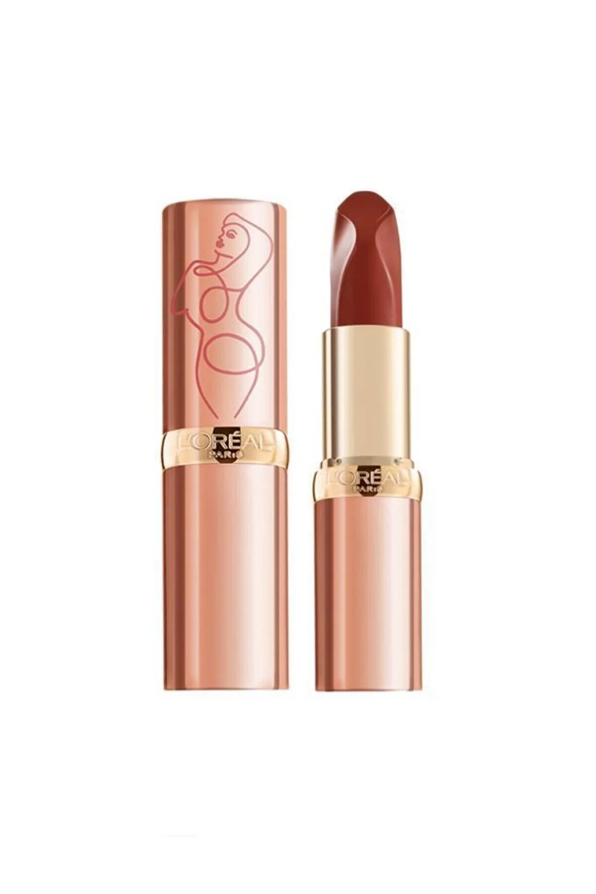 Loreal Paris Color Riche Les Nus Lipstick 182 Nu Extreme