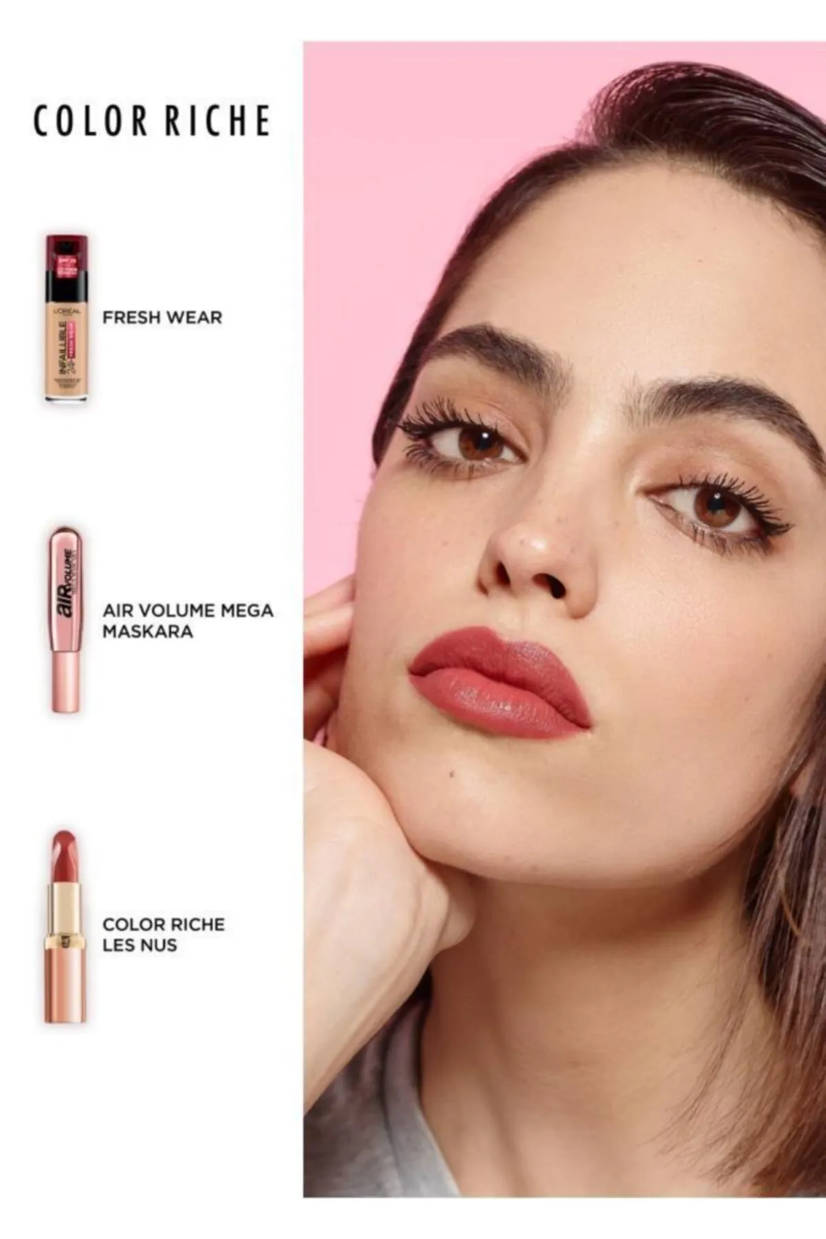 Loreal Paris Color Riche Les Nus Lipstick 179 Nu