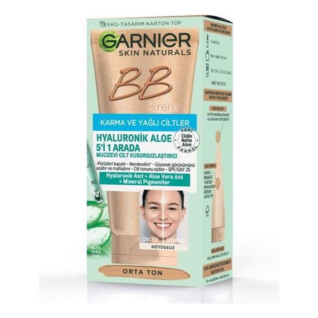 Garnier BB Cream Miraculous Skin Perfecting Light For Combination and Oily Skin 50ml