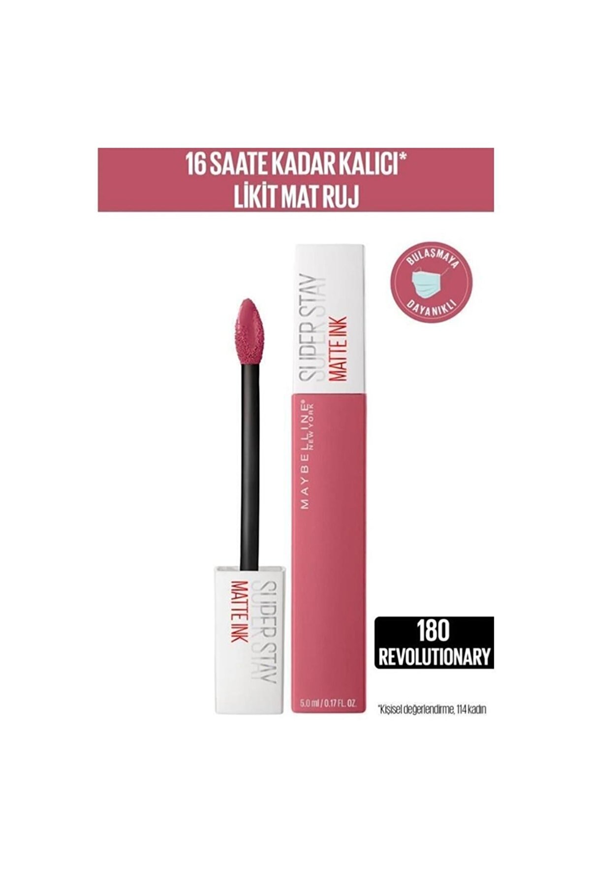 Maybelline Stay Matte Ink Pinks Nu 180 Revolutionary