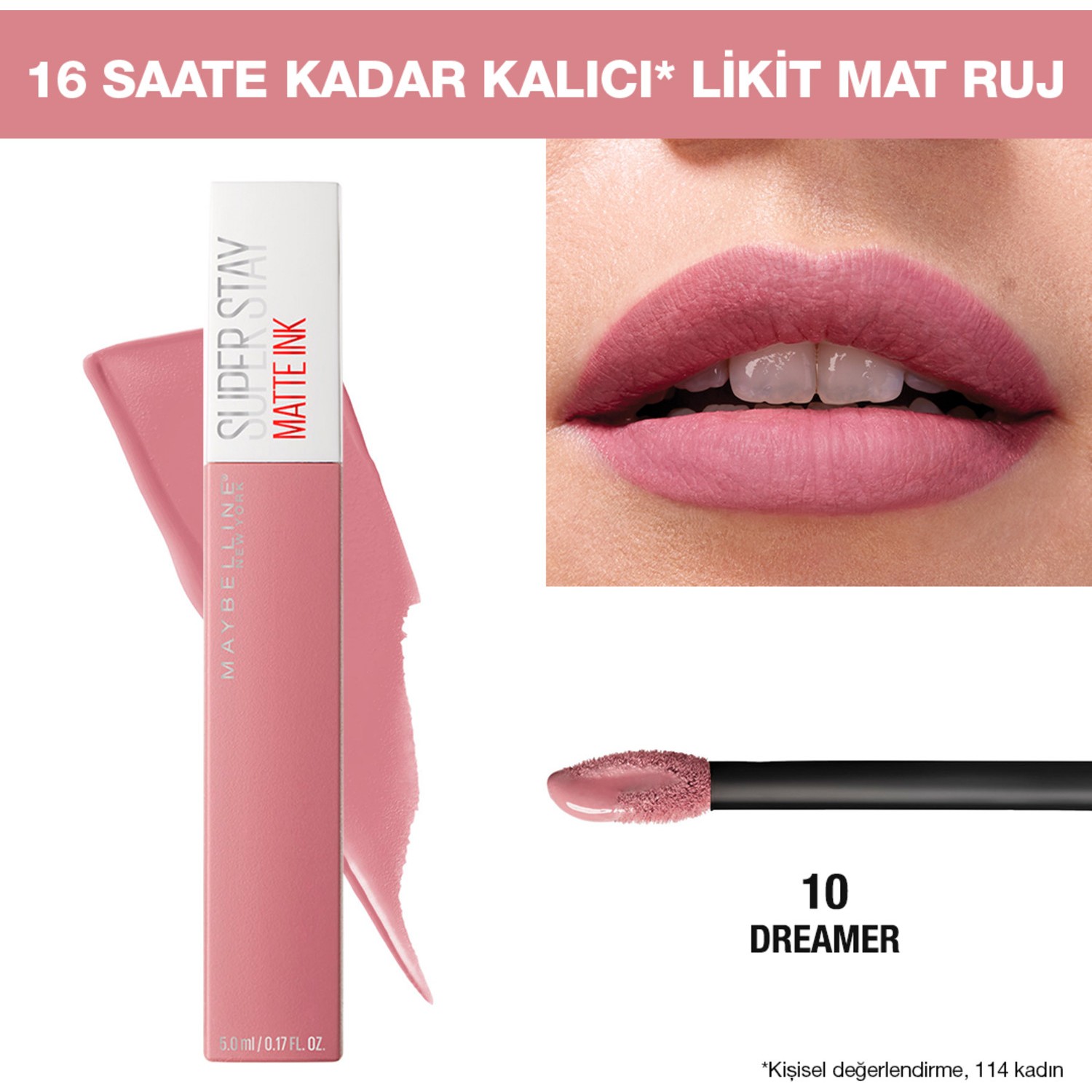 Maybelline New York Super Stay Matte Ink 10 dreamer