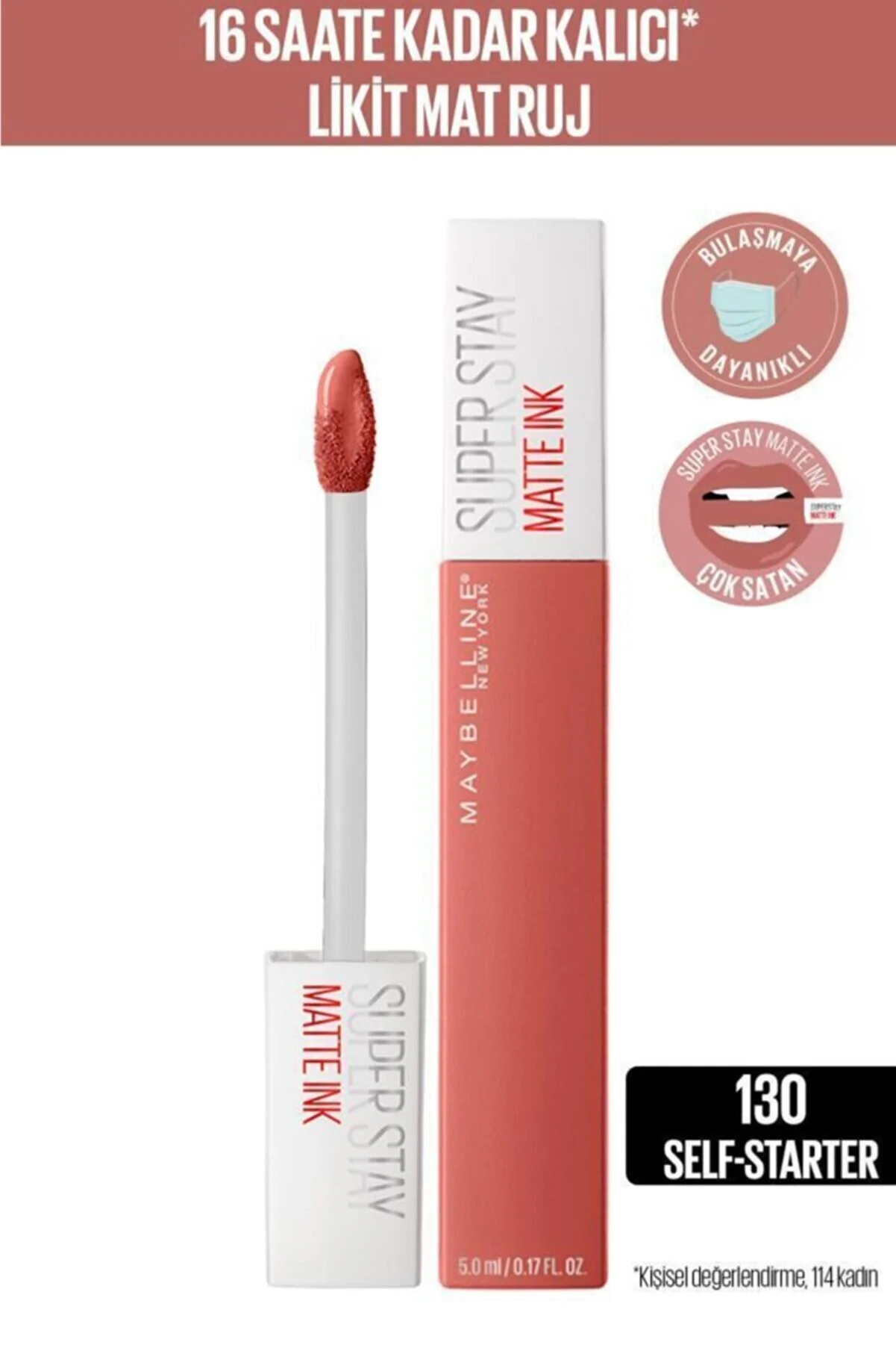 Maybelline New York Super Stay Matte Ink 130 Self