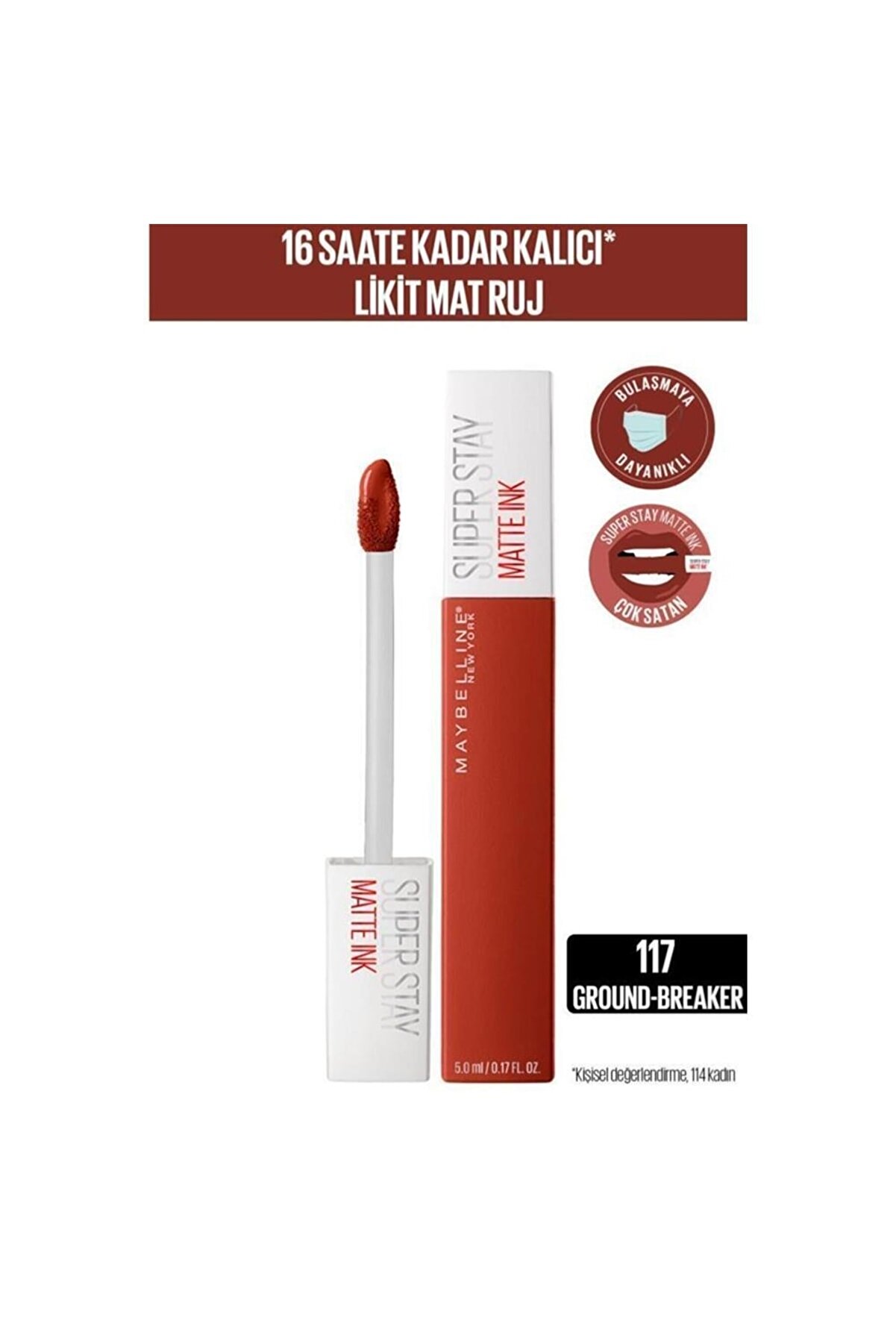 Maybelline Stay Matte Ink Bricks Nu 117 Groin