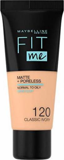 Maybelline New York Fit Me Matte+poreless Foundation - 120