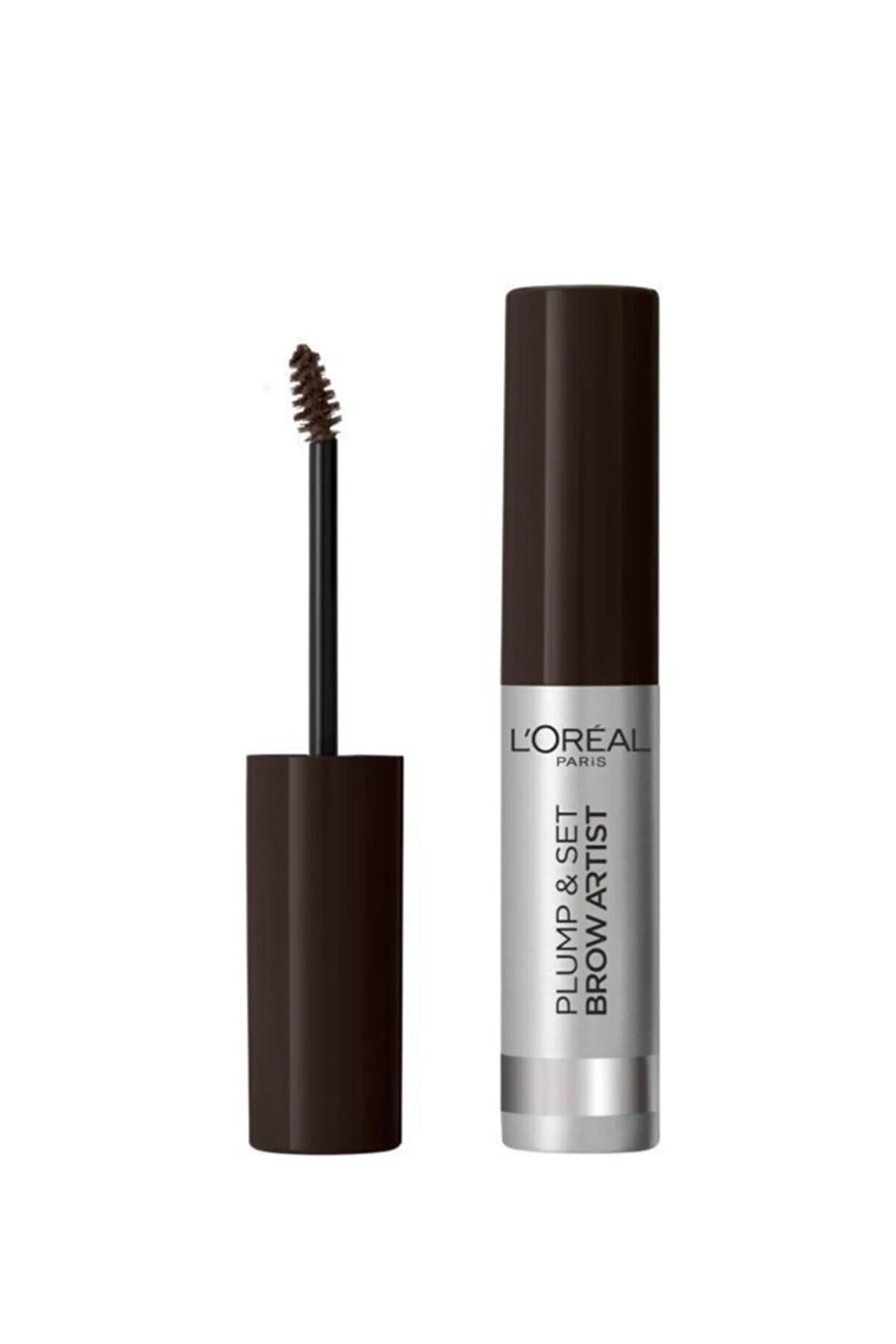 Loreal Paris Brow Artist Plump & Set Plump Eyebrow Fixing Mascara - 109 Ebony