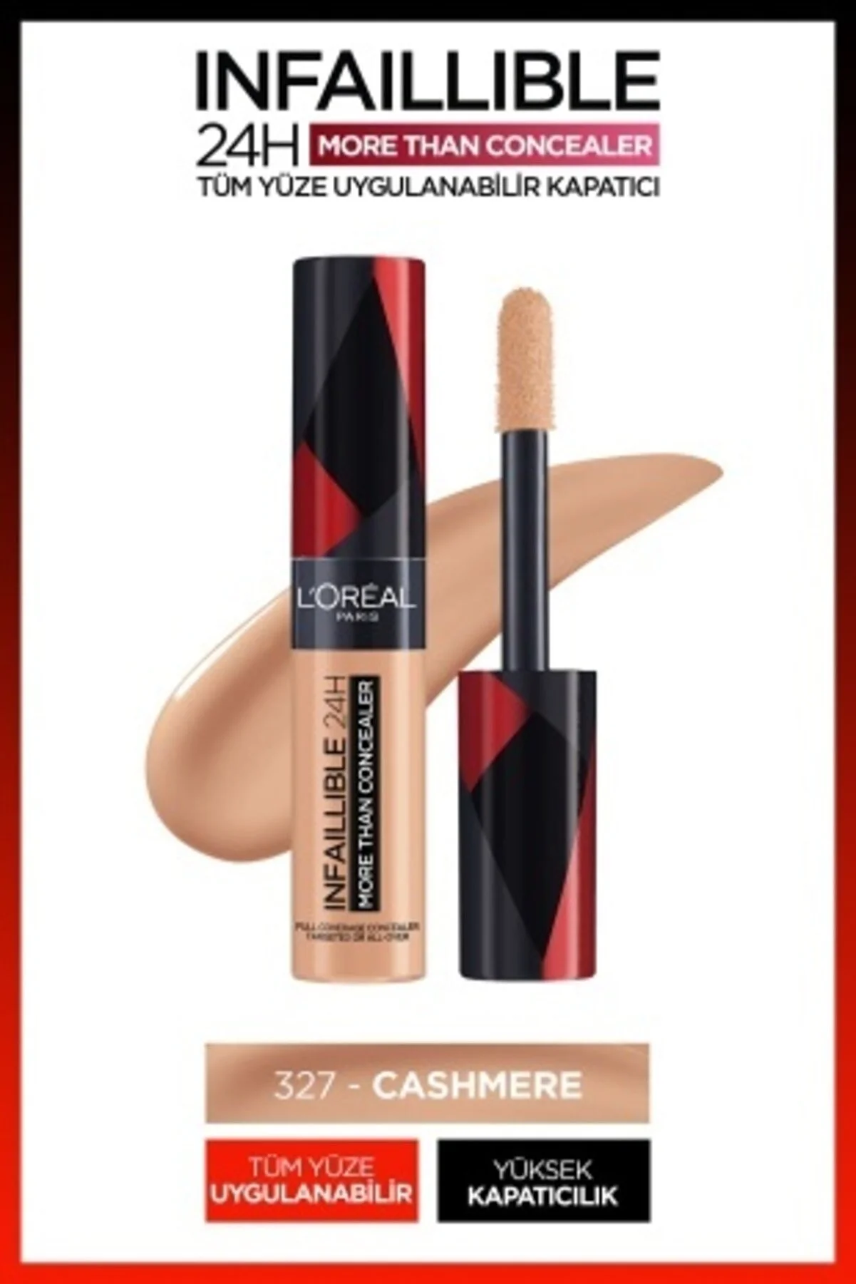 L'Oreal Paris Infallible Liquid Concealer, 327 - Cashmere