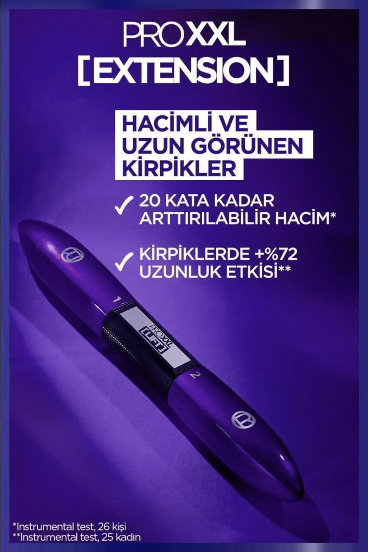 L'Oreal Paris Extension XXL Volume Mascara - Black