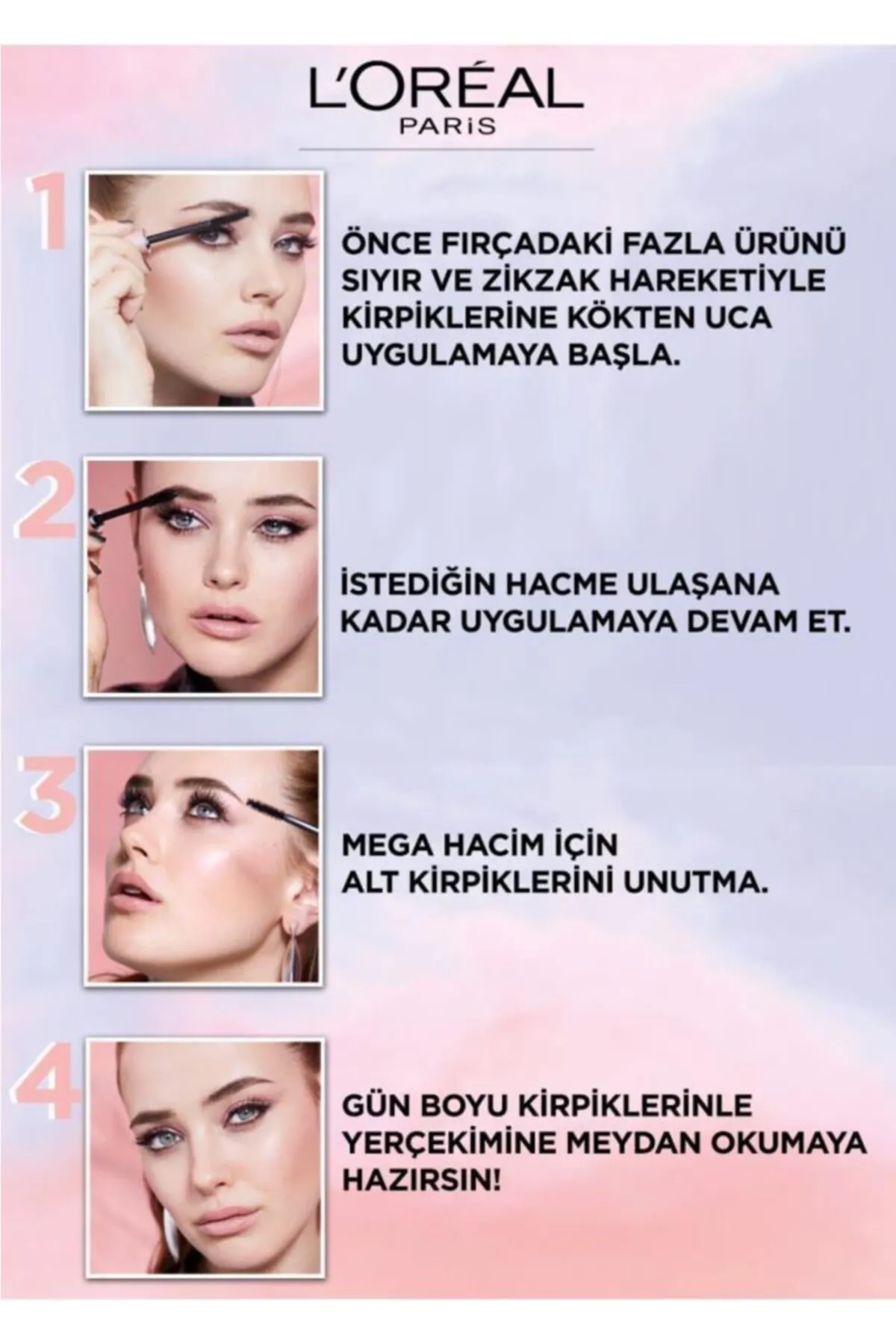 L'Oréal Paris Air Mega Volume Mascara, 01 - Black