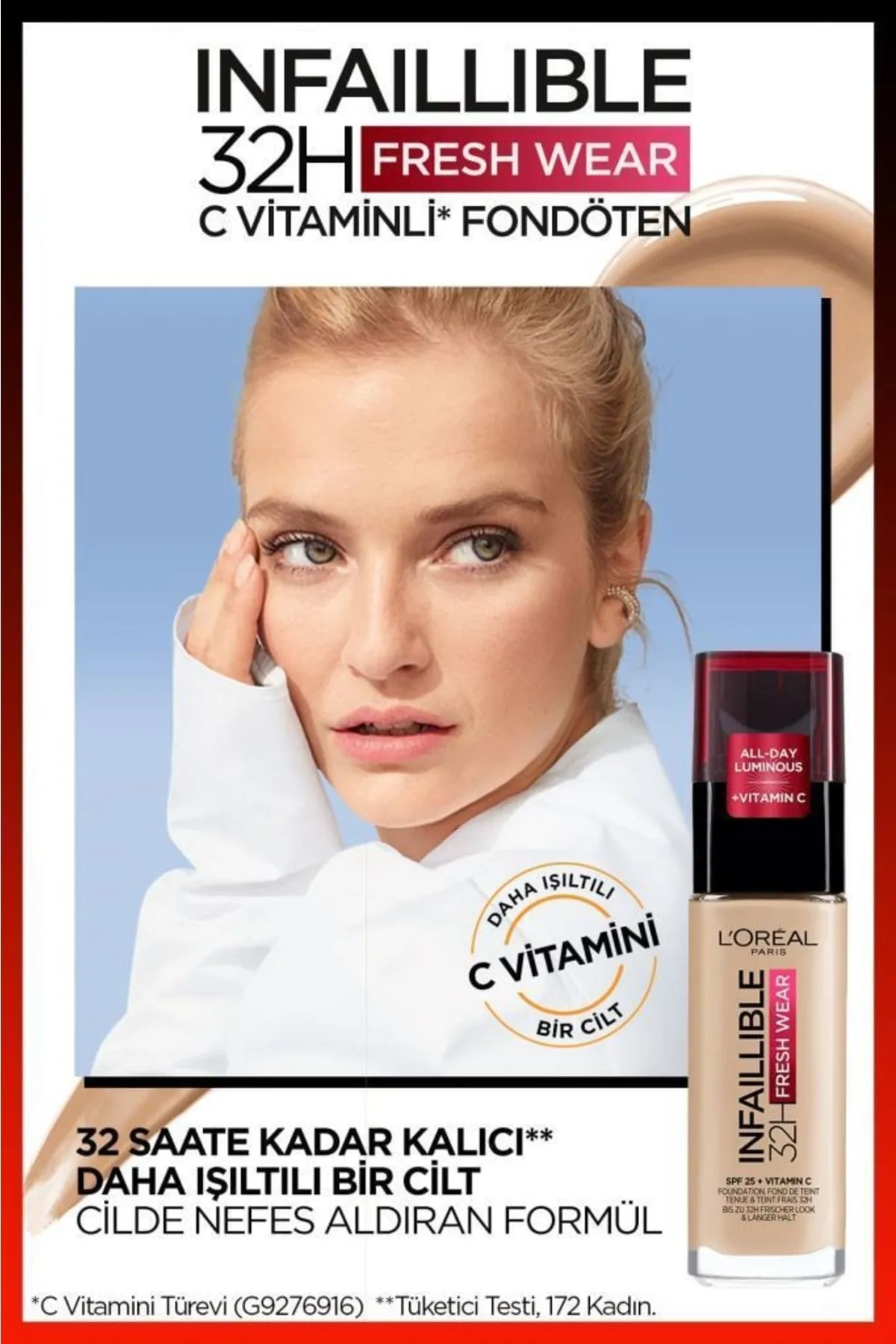 Loreal Paris Infaillible 32H Foundation - 60 Rose Ivory