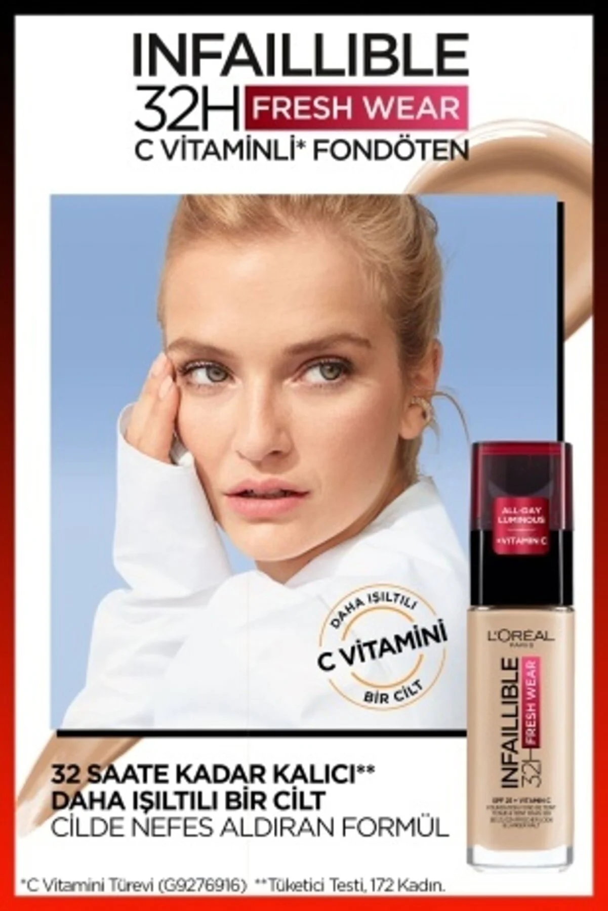 Loreal Paris Infaillible 24h Foundation 140 Golden Beige