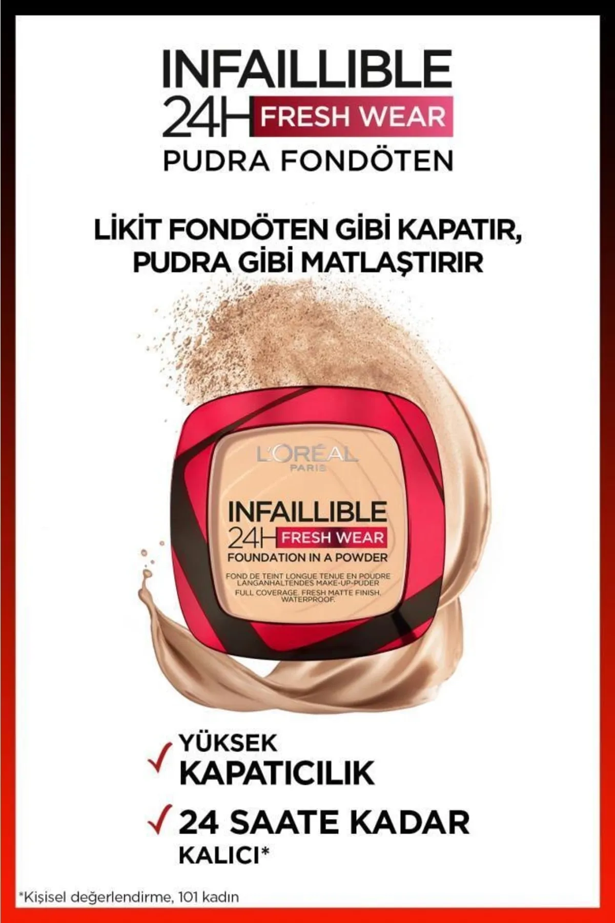 Loreal Paris Infallible Powder 40 Cashmere