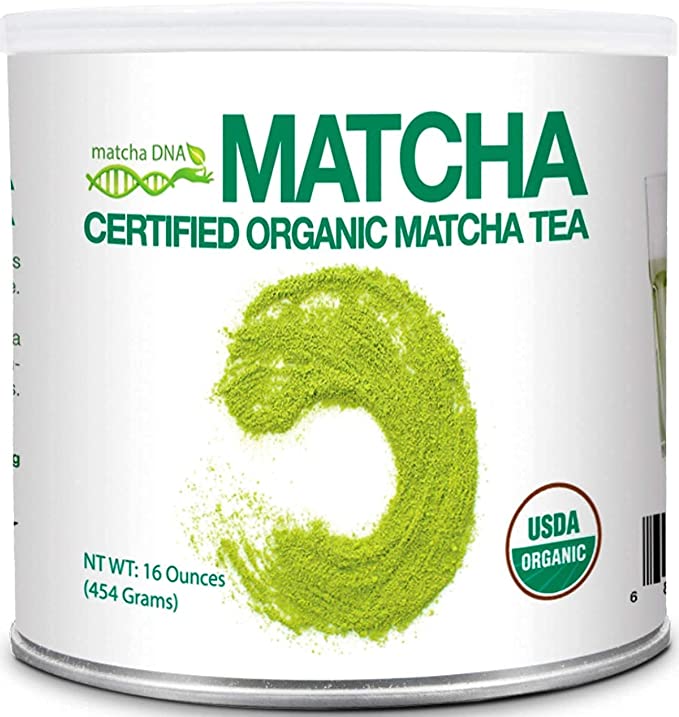 Organic matcha tea