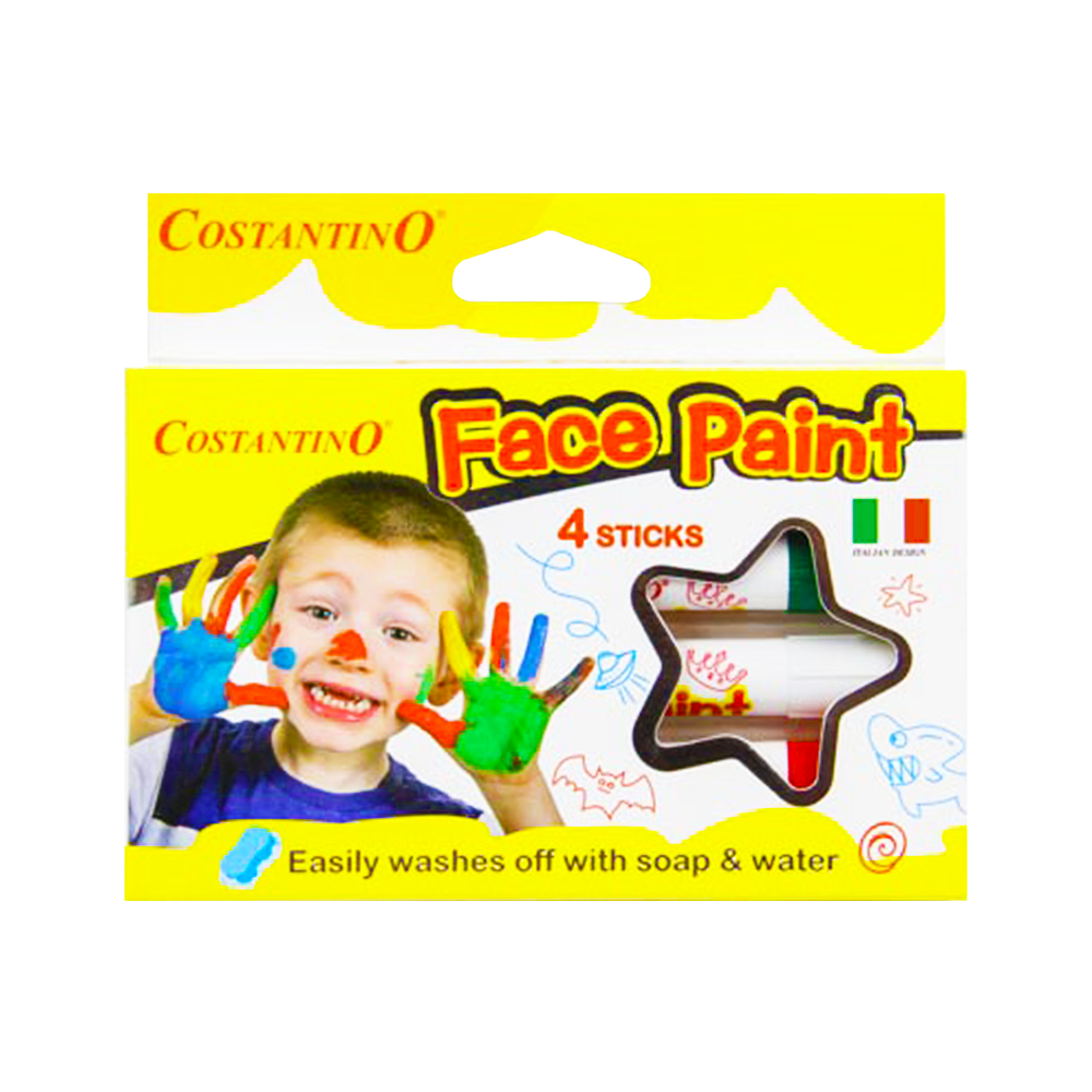 Face Paint Set - 4 Colors