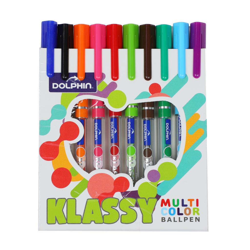 Dolphin Klassy Multicolo Ballpen