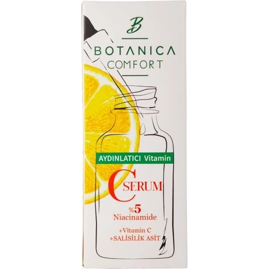 Botanica Comfort Face Serum with Vitamin C