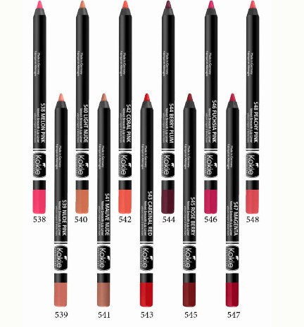 Waterproof velvet smooth lip liner pencil