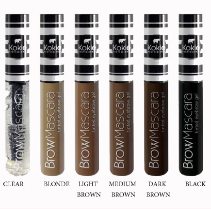 Brow mascara-tinted eyebrow gel