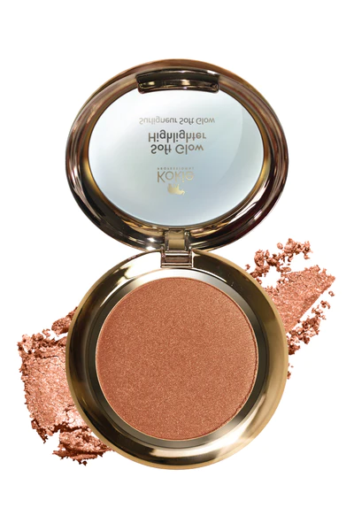 Soft glow highlighter