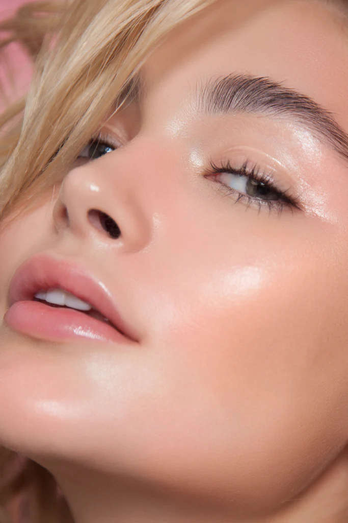 Soft glow highlighter