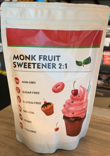 Monk fruit sweetener 2:1