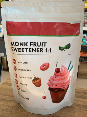Monk fruit sweetener 1:1