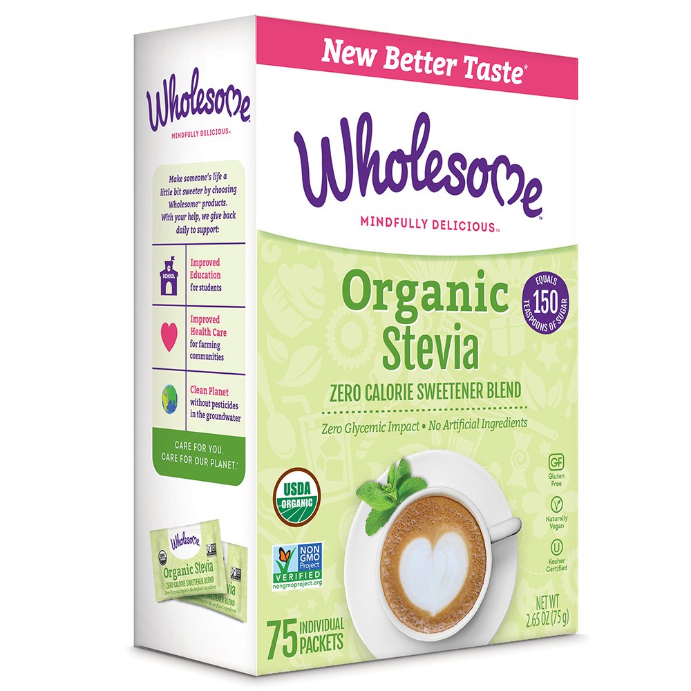Wholesome organic stevia