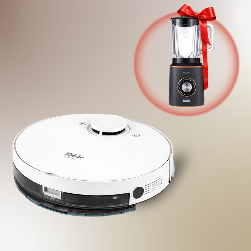 مكنسة كهربائية روبوتية ذكية من فاكير روبرت RS-770 + هدية