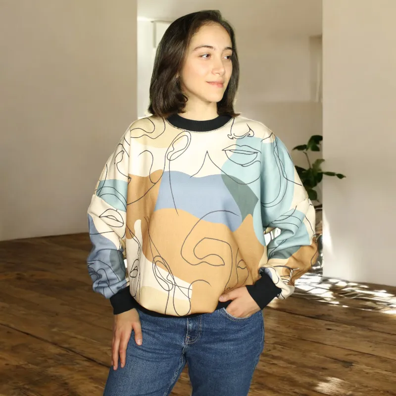 Women's Printed Sweatshirt