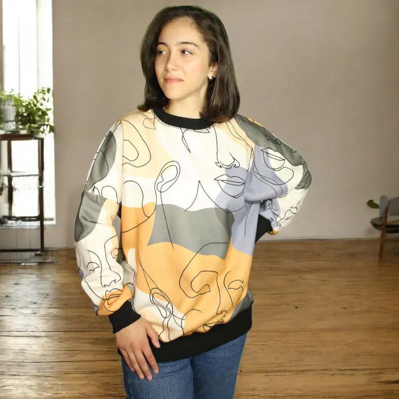 Women's Printed Sweatshirt