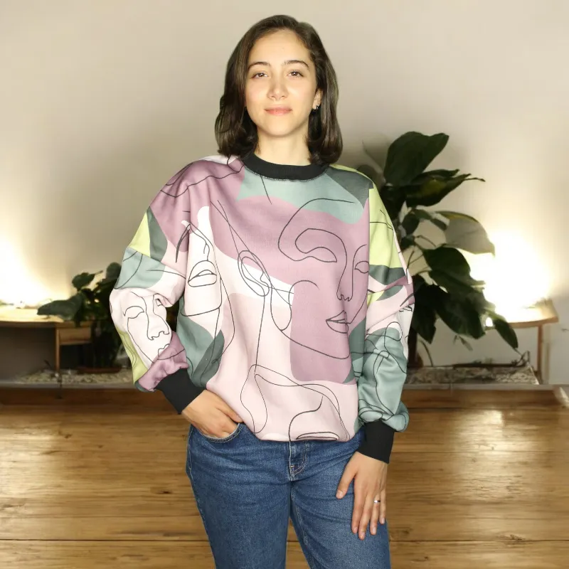 Women's Printed Sweatshirt
