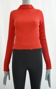 women's high neck sweaters