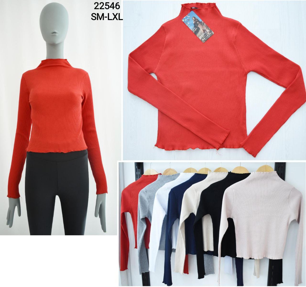 women's high neck sweater