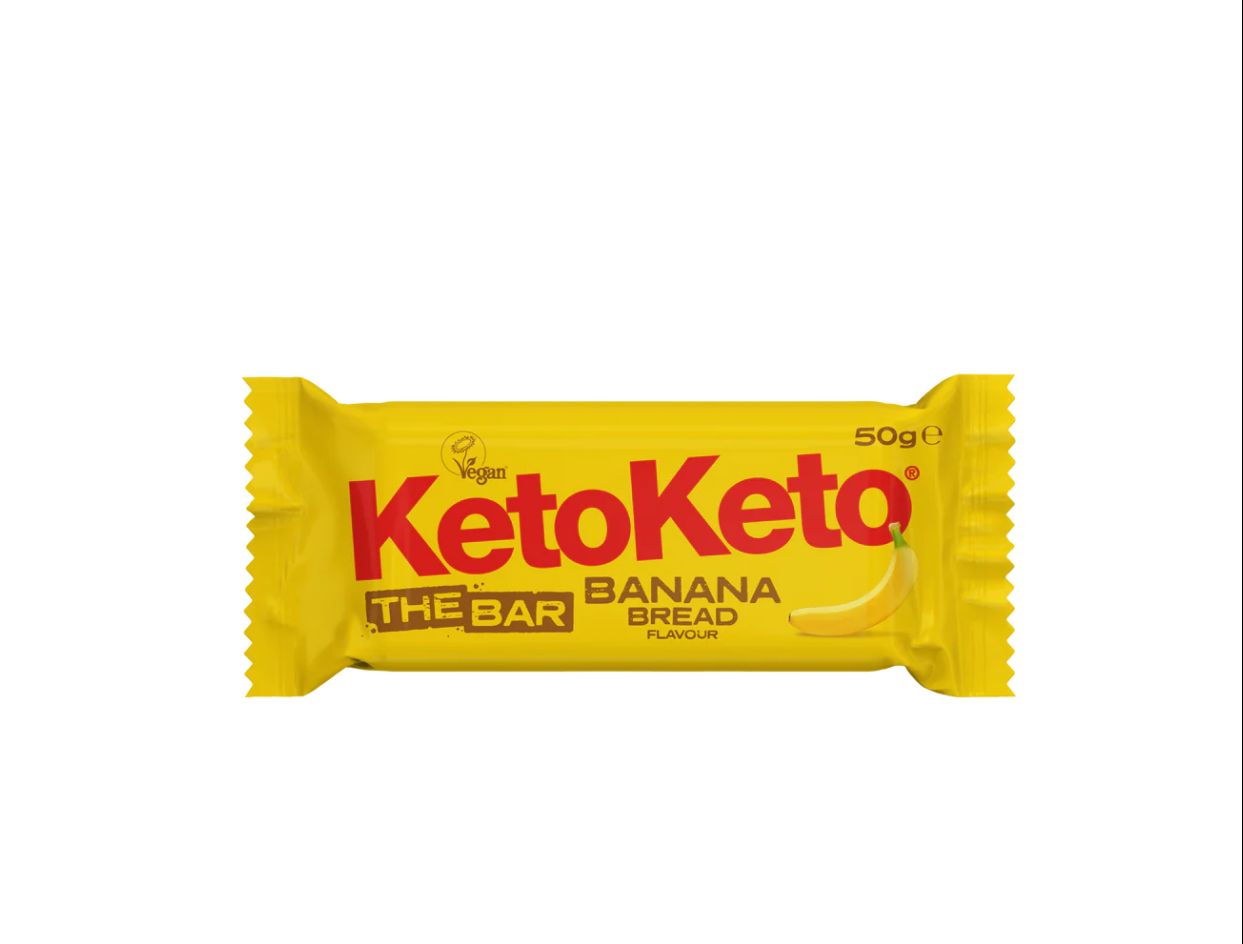 Keto Banana Bread Flavour Bar