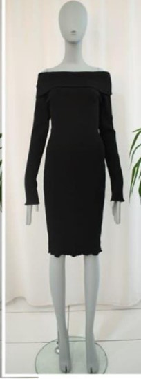 Women’s wide neck Short Dress