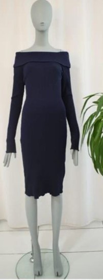 Women’s wide neck Short Dress