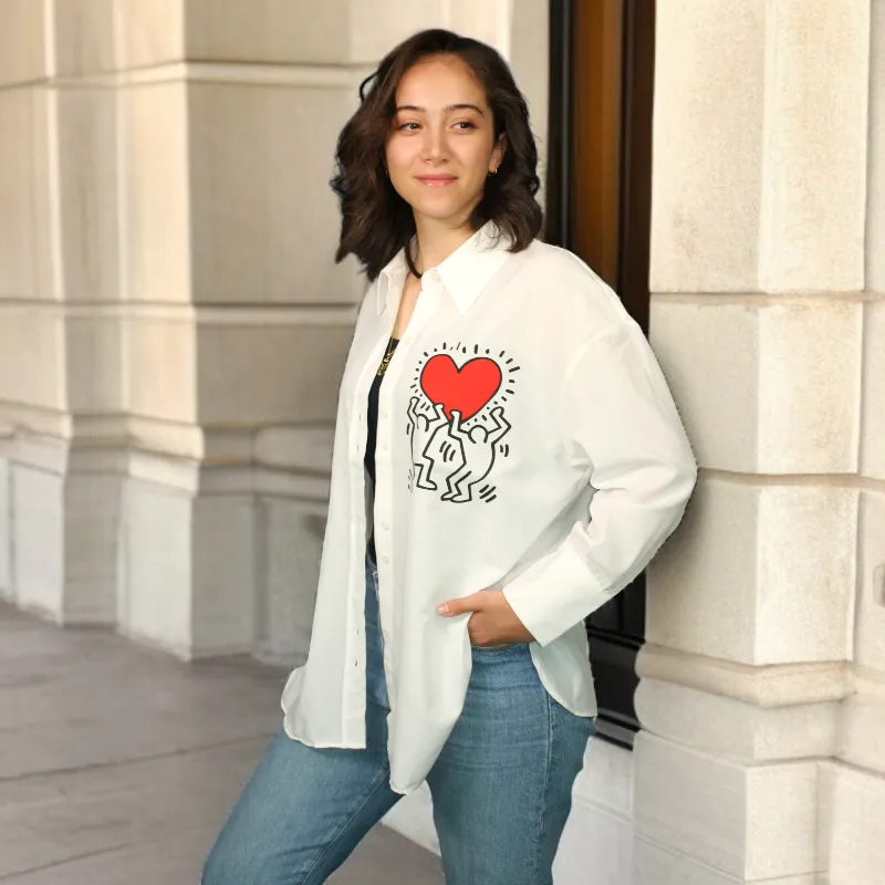 Love Print Shirt