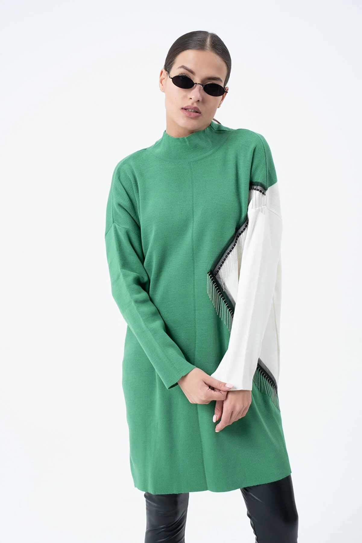 Women Chain Detail Sweaters