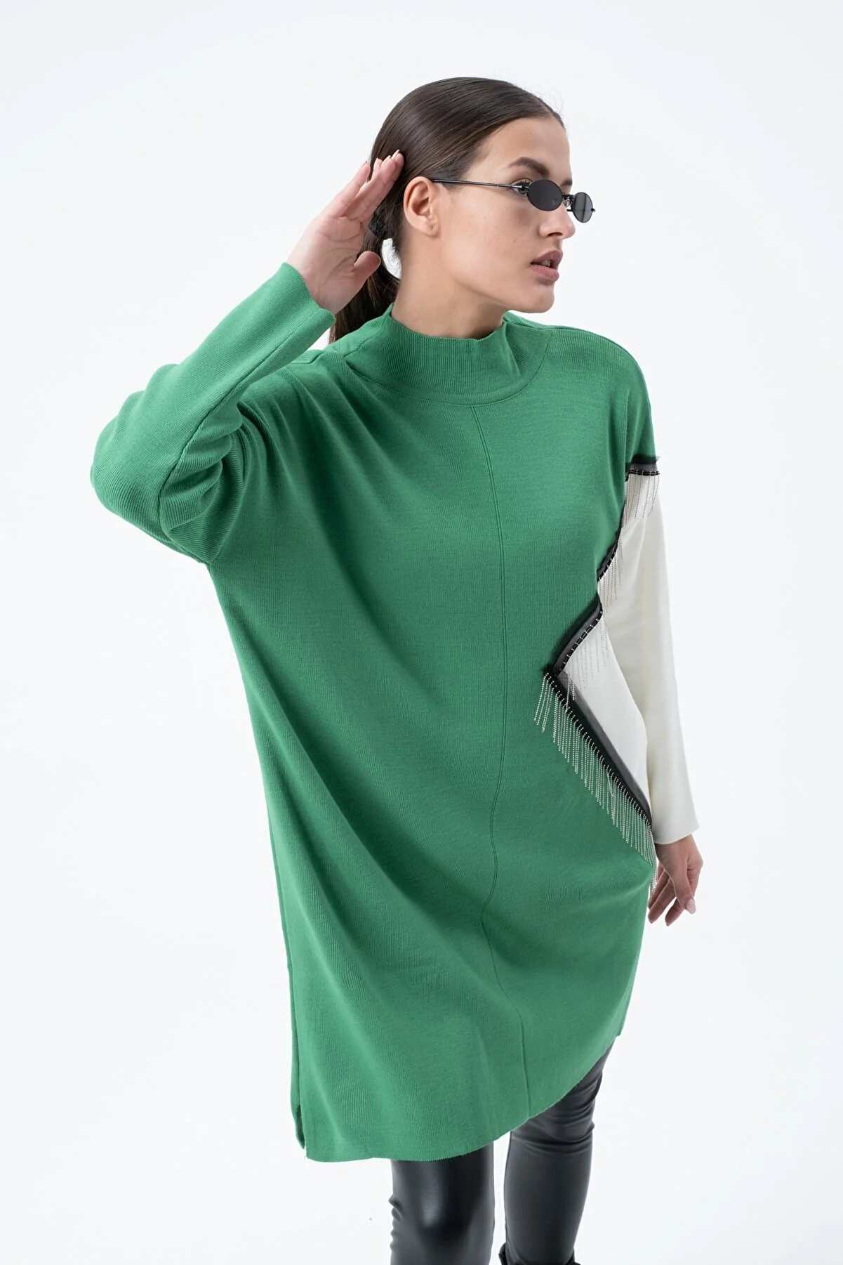 Women Chain Detail Sweaters