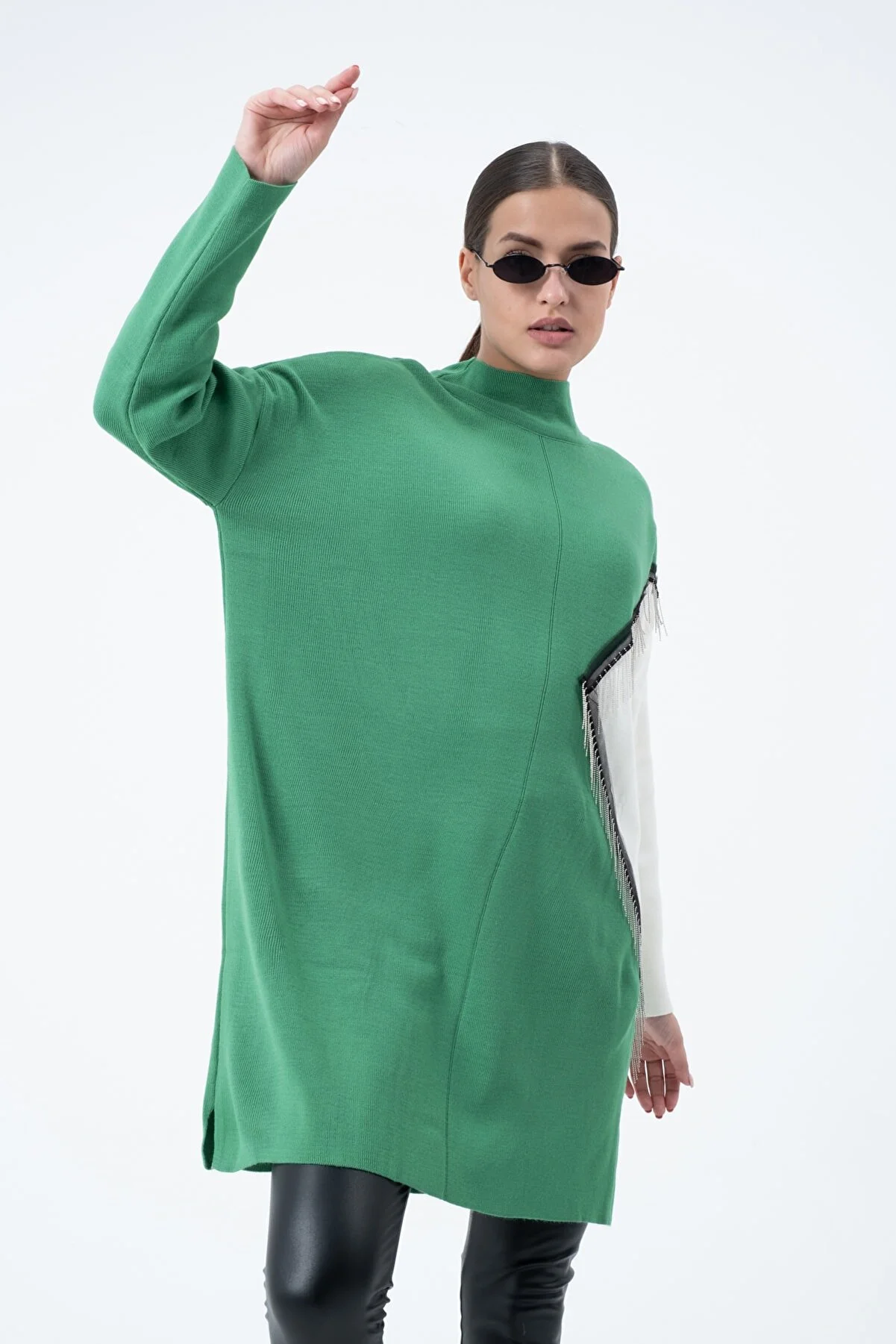 Women Chain Detail Sweaters