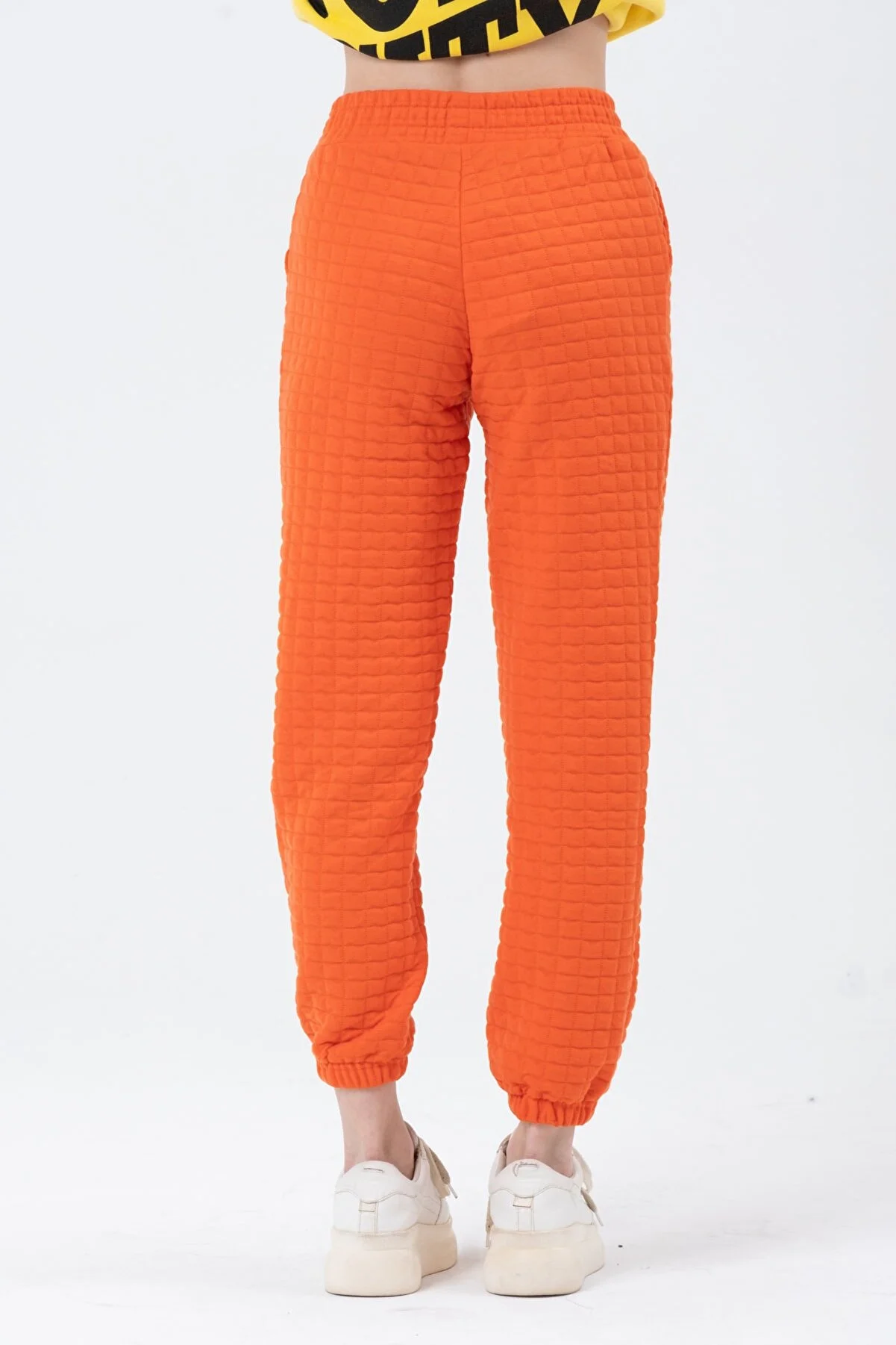 Women Square Patterned Sweatpants