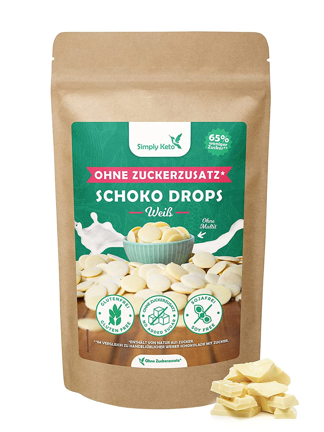 CHOCOLATE DROPS White