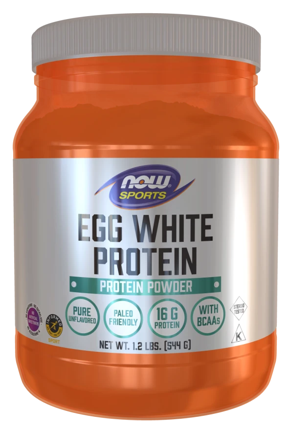 Egg white protein powder